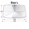 Foldable Car Sunshade